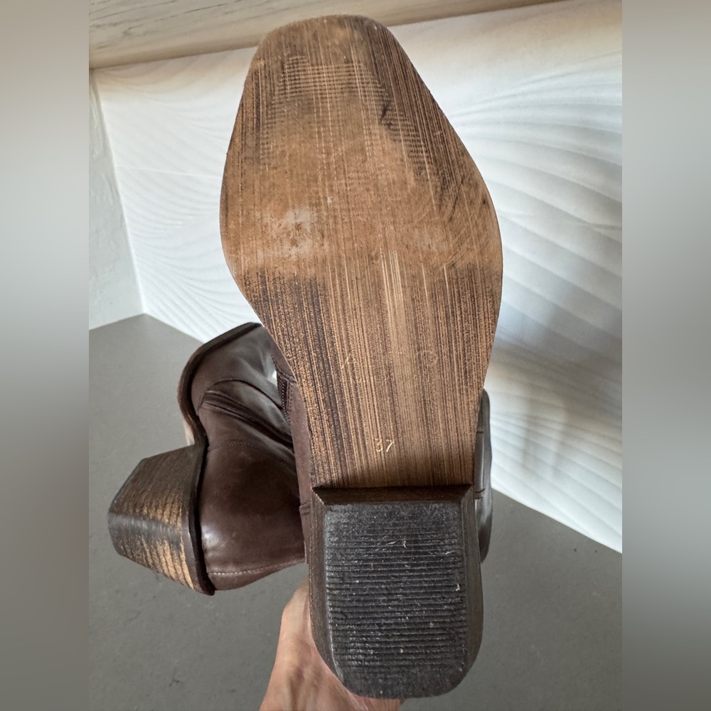 Aldo Brown Leather Sole - Picture 8 of 11